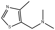 5-Thiazolemethanamine,  N,N,4-trimethyl- Structure