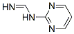 Methanimidamide, N-2-pyrimidinyl- (9CI) 化学構造式