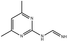 Methanimidamide, N-(4,6-dimethyl-2-pyrimidinyl)- (9CI) Structure