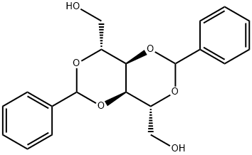 2-O,4-O:3-O,5-O-Dibenzylidene-D-mannitol,19342-60-0,结构式
