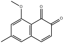 6-Methyl-8-methoxy-1,2-naphthoquinone Struktur