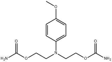 19351-39-4 2,2'-[(p-Methoxyphenyl)imino]diethanol dicarbamate