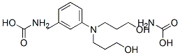 3,3'-(m-Tolylimino)bis(1-propanol)dicarbamate Struktur
