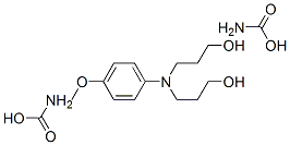 3,3'-[(p-Methoxyphenyl)imino]bis(1-propanol)dicarbamate,19351-46-3,结构式