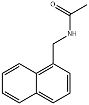 N-(naphthalen-1-ylmethyl)acetamide Structure
