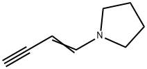 Pyrrolidine, 1-(1-buten-3-ynyl)- (8CI,9CI),19352-85-3,结构式