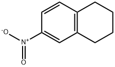 1,2,3,4-tetrahydro-6-nitronaphthalene  Structure