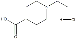 1-ethylpiperidine-4-carboxylic acid.HCl Structure