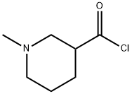 3-Piperidinecarbonyl chloride, 1-methyl- (9CI) Structure