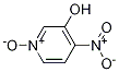 3-Hydroxy-4-nitropyridine N-oxide,19355-03-4,结构式