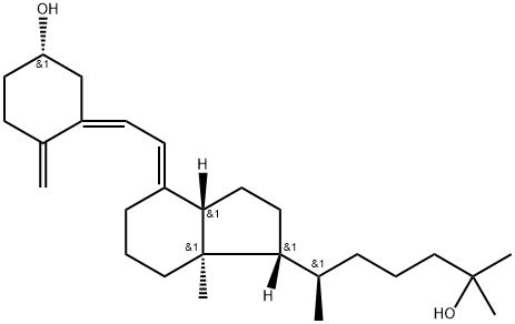 25-羟基维生素D3,19356-17-3,结构式