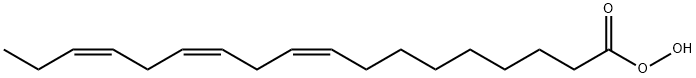 13-hydroperoxylinolenic acid Struktur