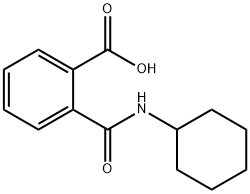 N-CYCLOHEXYLPHTHALAMIC ACID Structure