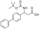 (R,S)-BOC-3-AMINO-3-(BIPHENYL)-PROPIONIC ACID