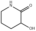 3-hydroxypiperidin-2-one Struktur