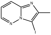 Imidazo[1,2-b]pyridazine, 3-iodo-2-methyl- Struktur