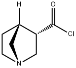 1-Azabicyclo[2.2.1]heptane-3-carbonyl chloride, (1R-endo)- (9CI) Struktur