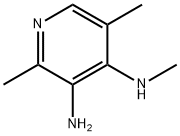 3,4-Pyridinediamine,  N4,2,5-trimethyl- Struktur