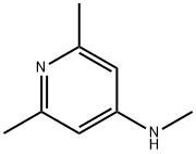 N,2,6-三甲基吡啶-4-胺 结构式