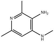 3,4-Pyridinediamine,  N4,2,6-trimethyl- Structure