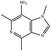 2-AMINO-1,4,6-TRIMETHYLIMIDAZO(4,5-C)PYRIDINE Struktur