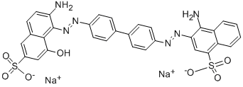 联苯胺红 B 结构式