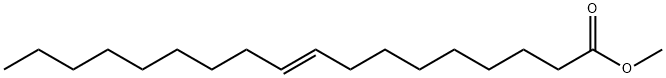trans-9-オクタデセン酸メチル 化学構造式