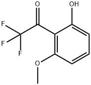 Ethanone, 2,2,2-trifluoro-1-(2-hydroxy-6-methoxyphenyl)- (9CI) 化学構造式