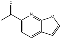Ethanone, 1-furo[2,3-b]pyridin-6-yl- (9CI) Struktur