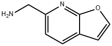 Furo[2,3-b]pyridine-6-methanamine (9CI) 化学構造式