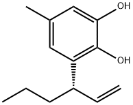 1,2-Benzenediol, 3-(1-ethenylbutyl)-5-methyl-, (S)- (9CI)|