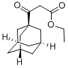 ETHYL 3-(1-ADAMANTYL)-3-OXOPROPIONATE Structure