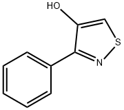 3-フェニルイソチアゾール-4-オール 化学構造式