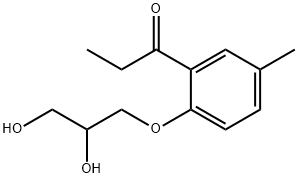 1939-68-0 2'-(2,3-Dihydroxypropoxy)-5'-methylpropiophenone