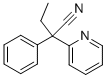 2-PHENYL-2-PYRIDIN-2-YL-BUTYRONITRILE,19395-42-7,结构式