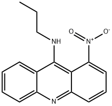 1-Nitro-N-propyl-9-acridinamine,19395-63-2,结构式