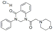 2,3-dihydro-1-(morpholinoacetyl)-3-phenylquinazolin-4(1H)-one monohydrochloride|