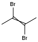 2,3-dibromobut-2-ene Struktur