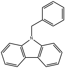 9-Benzylcarbazole Structure