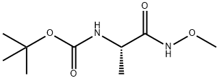 Carbamic acid, [2-(methoxyamino)-1-methyl-2-oxoethyl]-, 1,1-dimethylethyl Struktur