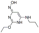 4(1H)-Pyrimidinone,2-ethoxy-6-(propylamino)-,oxime(9CI) Structure