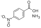Ammonium 4-nitrobenzoate dihydrate Struktur