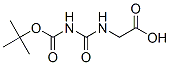 Glycine, N-[[[(1,1-dimethylethoxy)carbonyl]amino]carbonyl]- (9CI) Structure