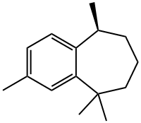 2,5β,9,9-Tetramethyl-6,7,8,9-tetrahydro-5H-benzocycloheptene, 19419-67-1, 结构式