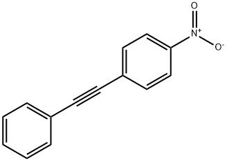 1-ニトロ-4-(フェニルエチニル)ベンゼン 化学構造式