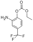 [2-amino-4-(trifluoromethyl)phenyl] ethyl carbonate Structure