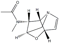Acetamide, N-methyl-N-(2,3,3a,6a-tetrahydro-2,4-methano-4H-furo(3,2-b) pyrrol-3-yl)-, (2R-(2-alpha,3-alpha,3a-beta,4-beta,6a-beta))-|