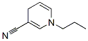 1,4-ジヒドロ-1-プロピルニコチノニトリル 化学構造式