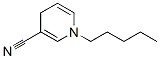 1,4-Dihydro-1-pentylpyridine-3-carbonitrile Struktur