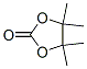 2-オキソ-4-メチル-5-メチル-4-メチル-5-メチル-1,3-ジオキソラン 化学構造式